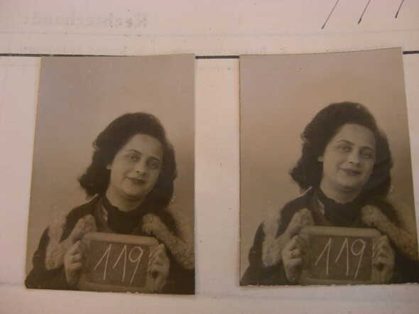 Fanny Haber, mei 1939, Rotterdam