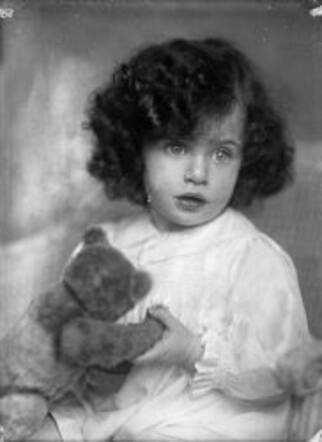 Hans Hedeman-Kalker, 2 jaar oud