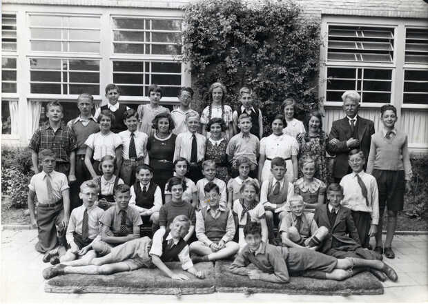 Klassenfoto Deurlooschool Amsterdam, 1938