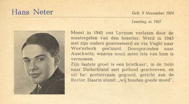Albert Hans Neter