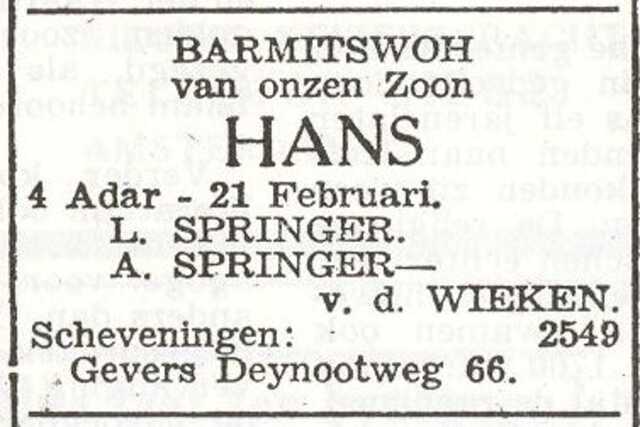Hans (Henri) Springer (en)