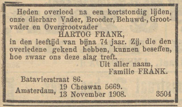 Hartog Frank