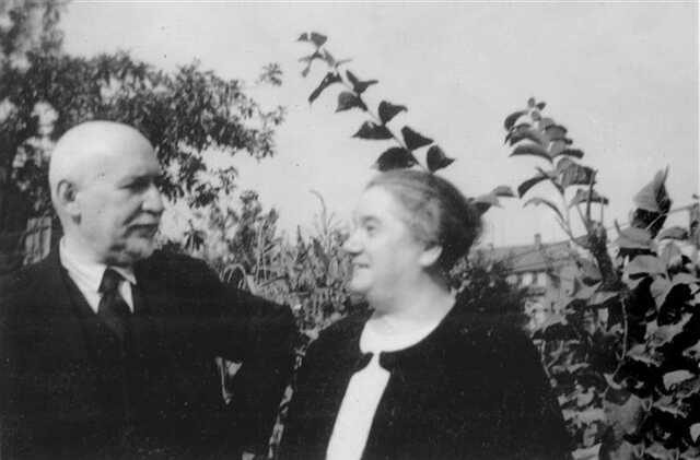 Het echtpaar Gradenwitz, omstreeks 1930
