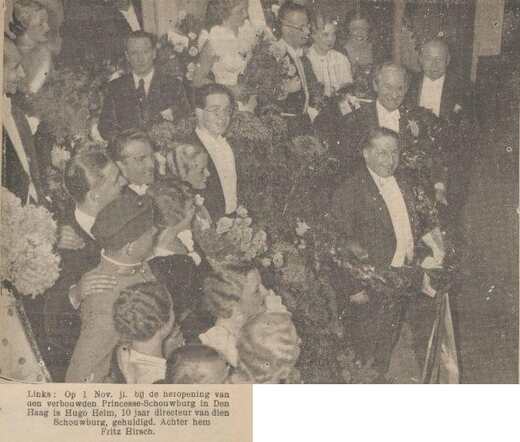 Het Nieuws van den dag voor Nederlands-Indië 1 december 1934, pag. 31. Huldiging Hugo Helm.