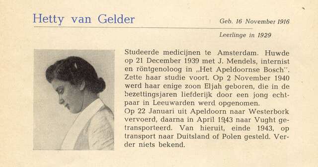 Hetty Mendels-van Gelder