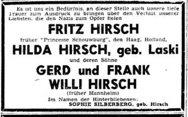 Hirsch