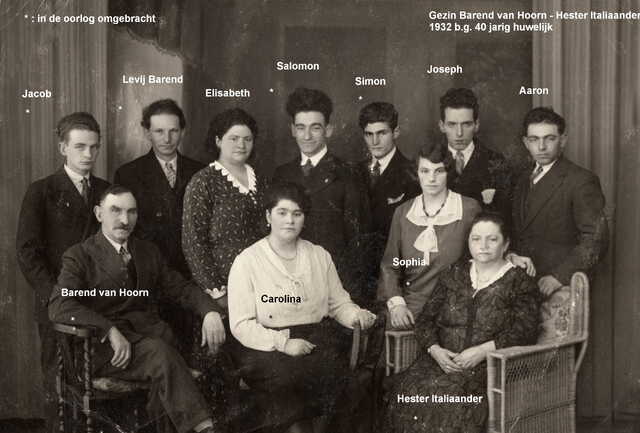 Gezin Baren van Hoorn 1932
