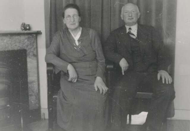 Manus Levie and his wife Helena Meijers