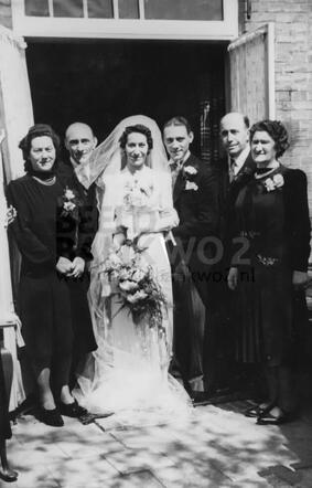 Huwelijk van David Hamme en Eva Mogendorff, 5 mei 1942