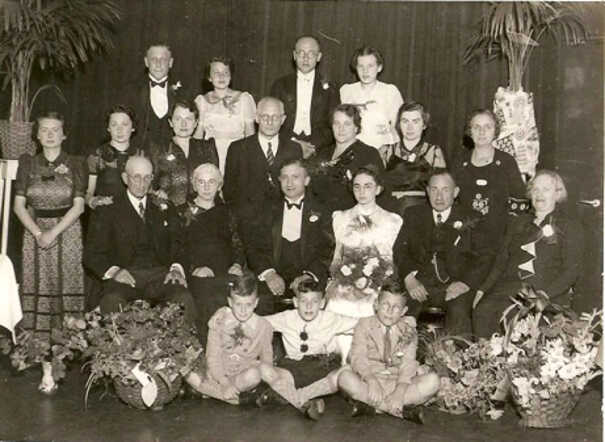 Huwelijk van Levie Anholt en Elizabeth van Gelderen, 1938