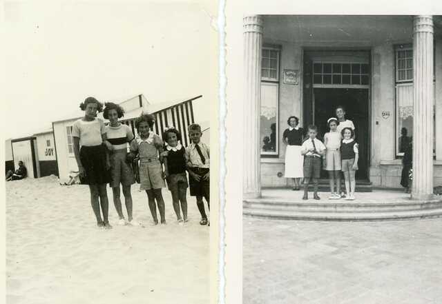 Knokke/Zoute  zomervakantie 1936