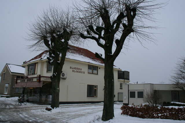 Het huis van Isaak ten Brink in Denekamp...nog steeds slagerij!