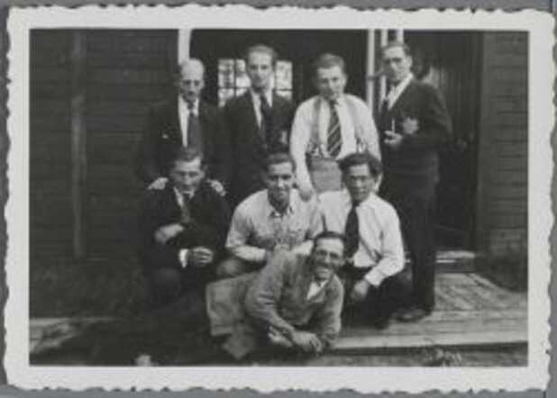 Isidoor Jas in werkkamp Conrad te Rouveen, 1942