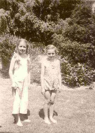 Erika Hoffmann (right)