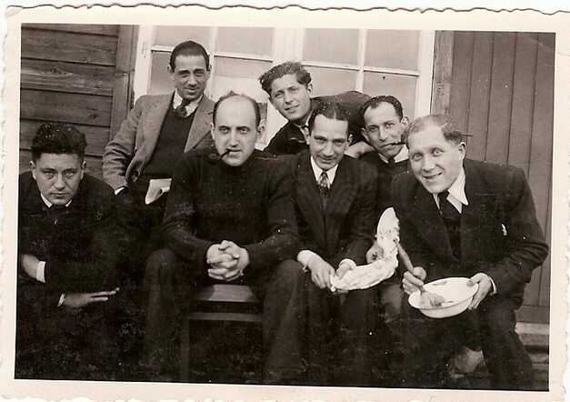 Jacob Teeboom in labour camp Stuifzand