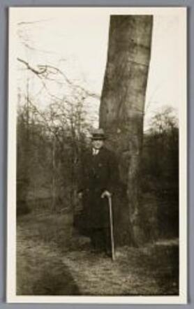 Jacques Hartog in het Haagse bos, 1930