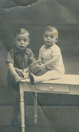 Joseph Fransman (left)