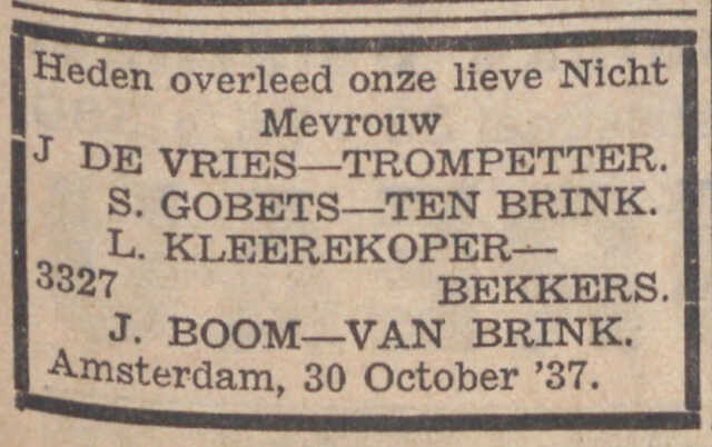 Jetje de Vries-Trompetter