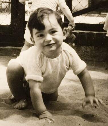 Louis Koopman in the Creche