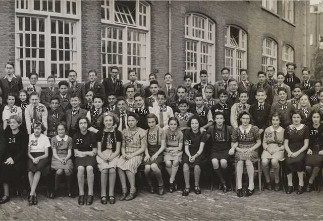 Joodsche HBS Amsterdam 1941, detail 3
