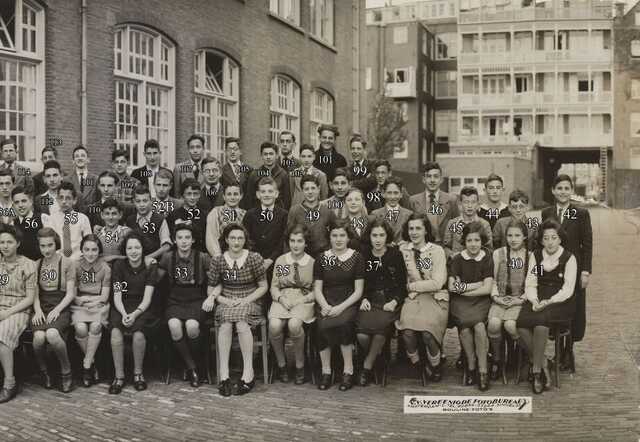 Joodsche HBS Amsterdam 1941, detail 4