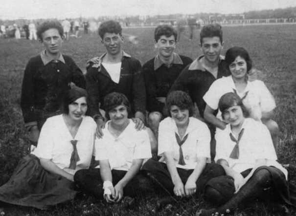 Joodse Sportdag te Groningen op 12-8-1923
