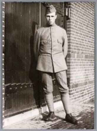 Jozef Meijer in militaire dienst, 1939