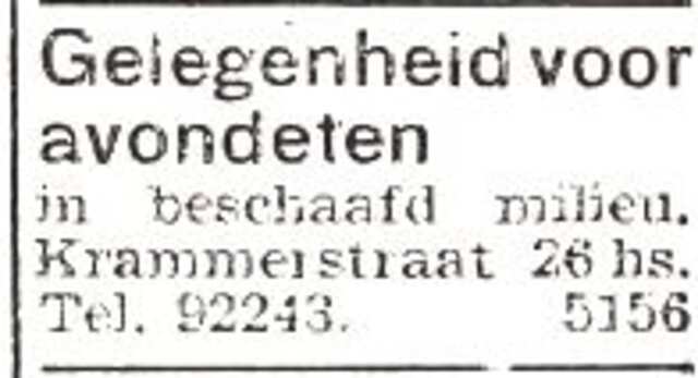 Advertentie van Kamila Lamers-Littmann
