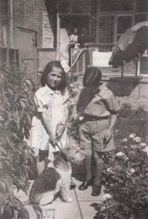 Betsy Kan with her twin brother Raphael (Ralph)