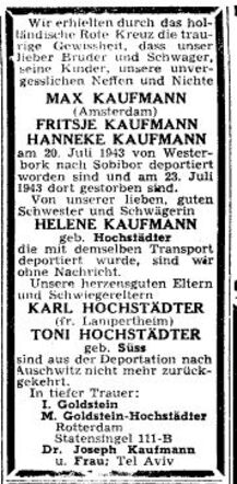 Kaufmann Hochstäter