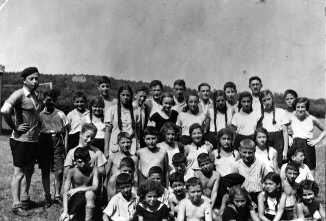 Johanna Grünebaum in het Joodse Weeshuis in Frankfurt, 1937