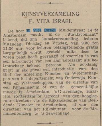 Kunstverzameling Aug-1937
