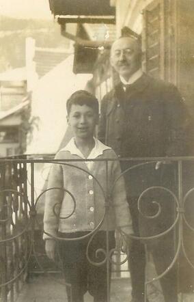 Kurt en Fritz Pollack in Breslau 1925
