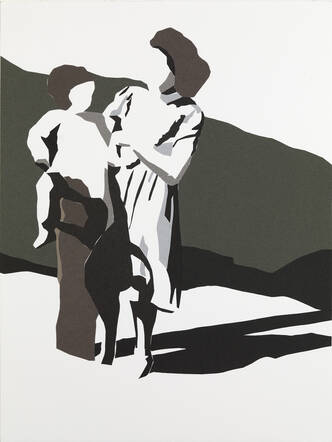 Marjolein Rothman, 'Kurt II', 2012, #1/3, papiercollage, 48x36 cm