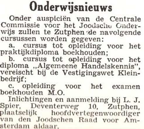 Bekendmaking cursus