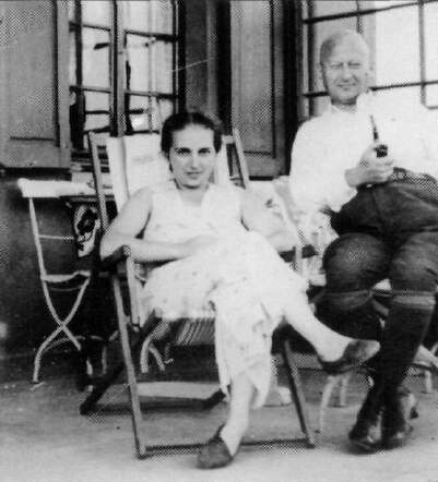 Leo Schwarzschild met zijn echtgenote, 1931