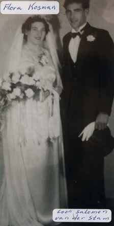 Leon Salomon en Flora van der Stam-Kosman