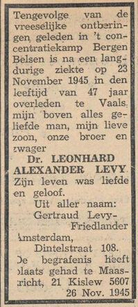 Leonhard Alexander Levy