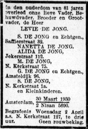 Levie de Jong