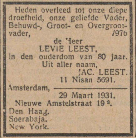 Levie Leest