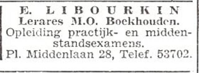 Advertentie van Esther Libourkin