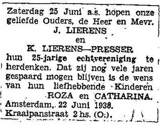 'Dat zij nog vele jaren gespaard mogen blijven'