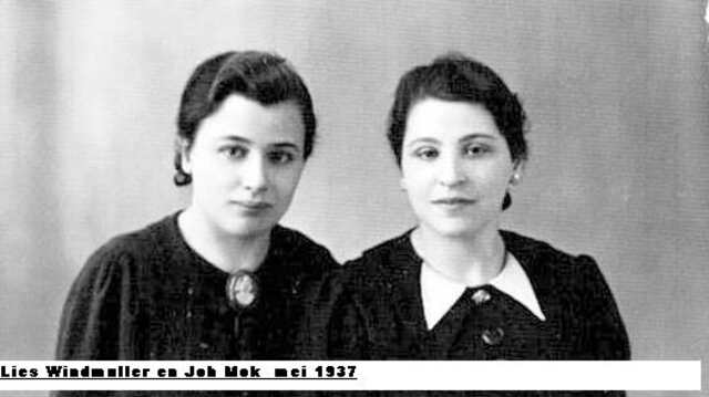 Lieze Windmuller and Johanna Mok