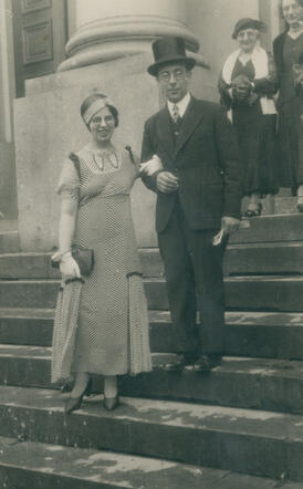 Louis van Beugen en Grietje van Beugen-Frank