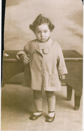 Bertha (Beppie ) Lowinsky on september 17th, 1928