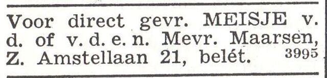 Advertentie