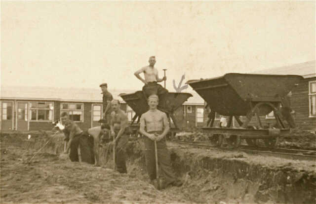 Kurt Majerowicz in kamp Westerbork, augustus 1942