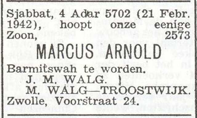 Marcus Arnold Walg