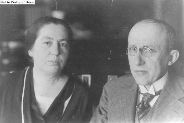 Margarete Steiner-Henschel met haar echtgenoot Julius Steiner