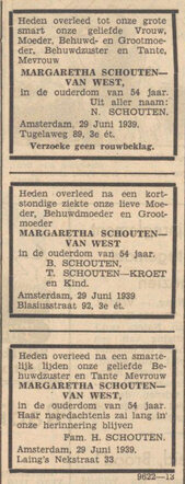 Margaretha Schouten-van West